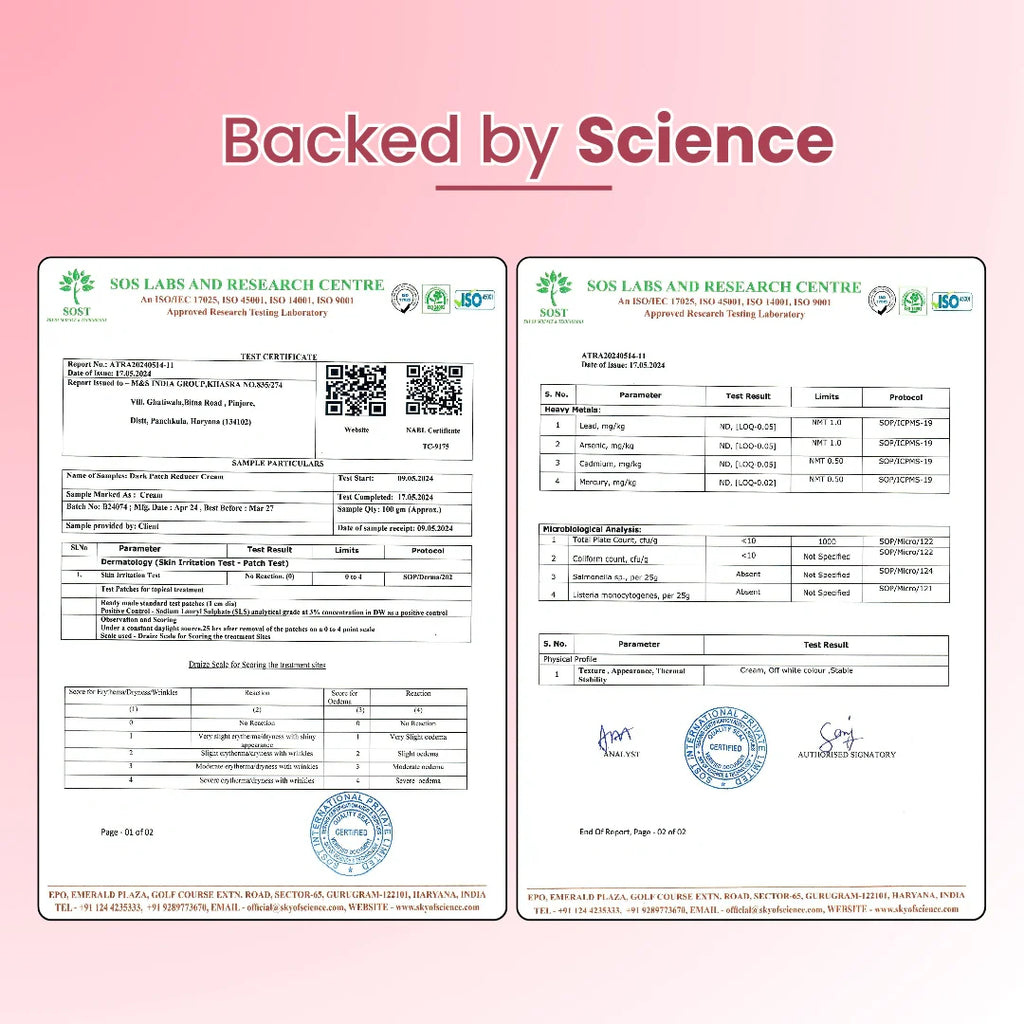 Dark Patch Reducer Cream