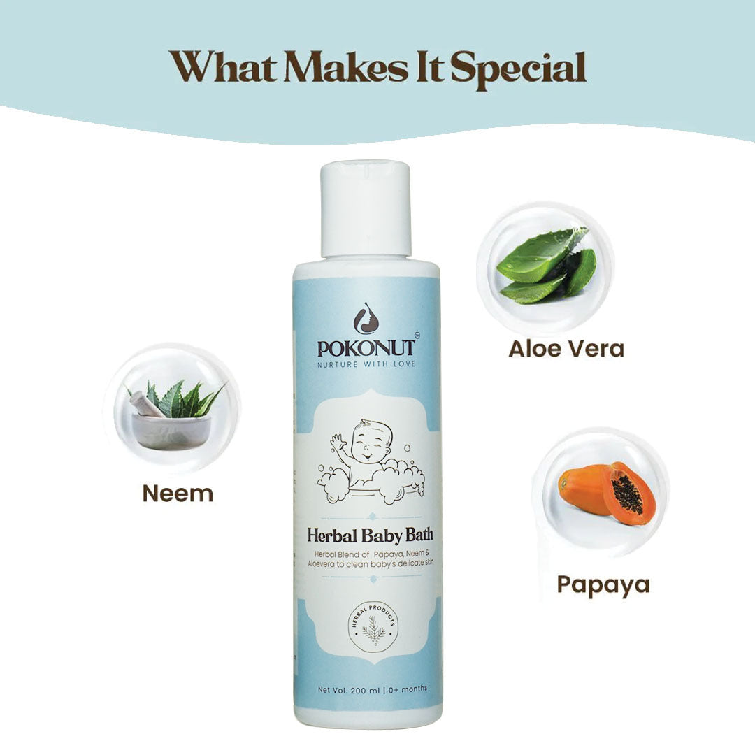 Herbal Baby Body Wash - 200Ml