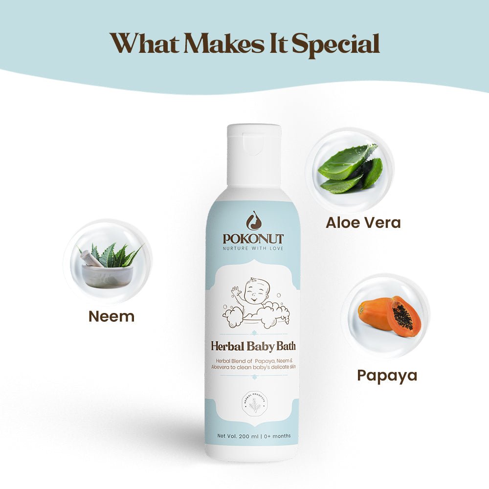 Herbal Baby Body Wash - 50ml